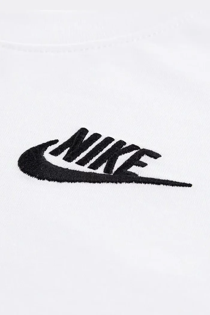 Nike тениска за деца с памук бяла 8UC545