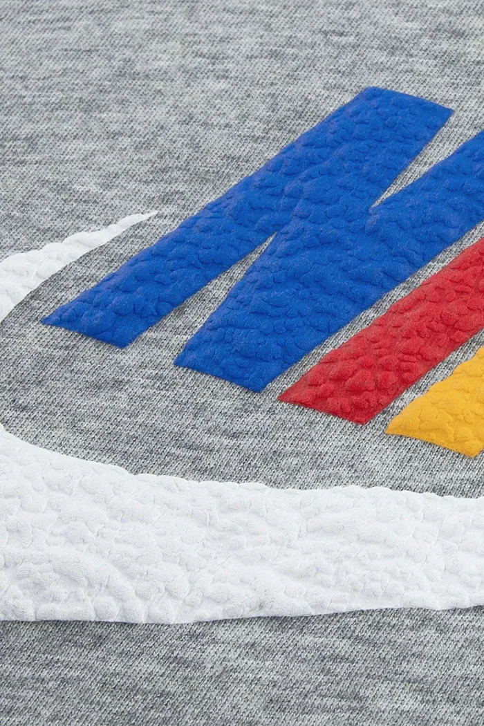 Nike тениска за деца с памук сива 86N166