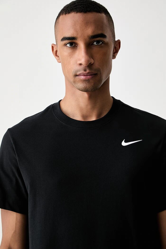 Nike тениска за трениране мъжка черна