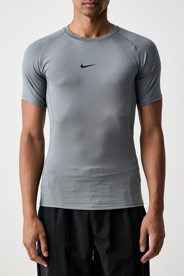 Nike тениска за трениране мъжка Pro сива FB7932.084