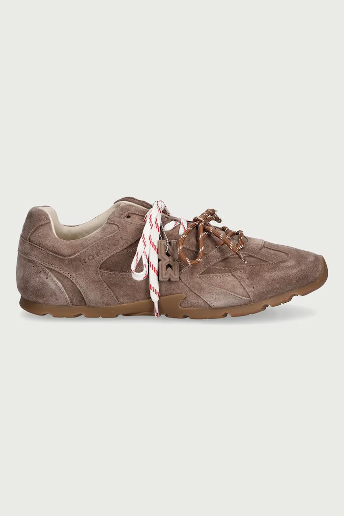 Nokwol Atlas-M Mushroom Suede маратонки мъжки от велур бежови Atlas-M Mushroom Suede
