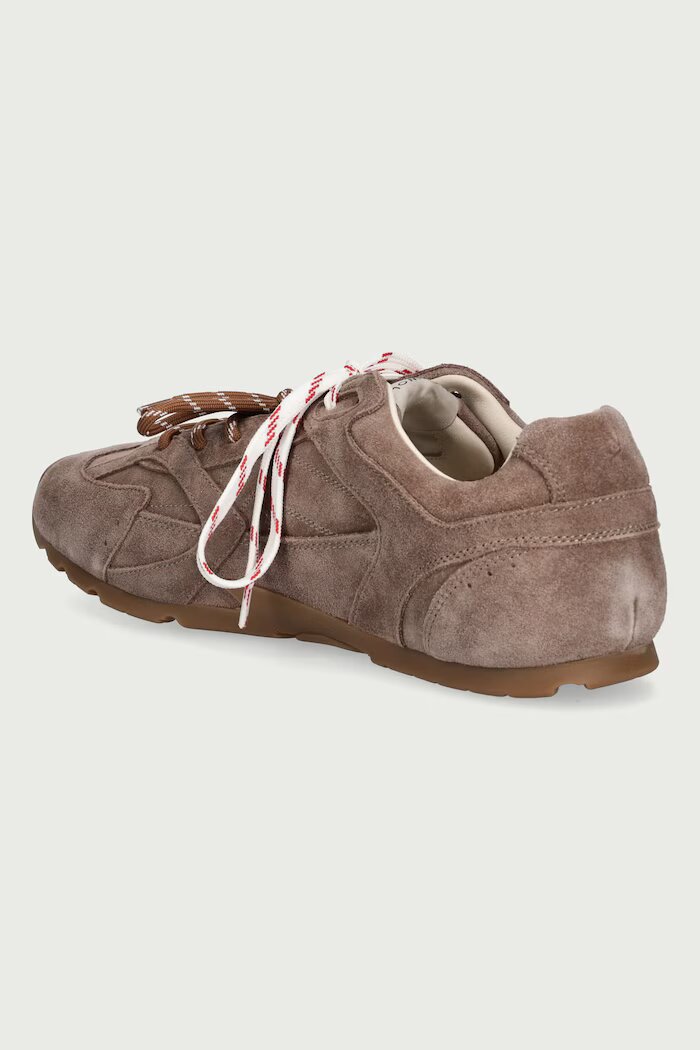 Nokwol Atlas-M Mushroom Suede маратонки мъжки от велур бежови Atlas-M Mushroom Suede