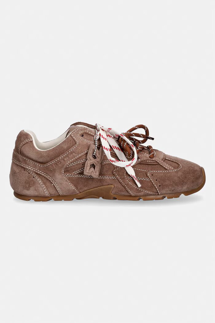 Nokwol Atlas Mushroom Suede маратонки дамски от велур кафяви Atlas Mushroom Suede