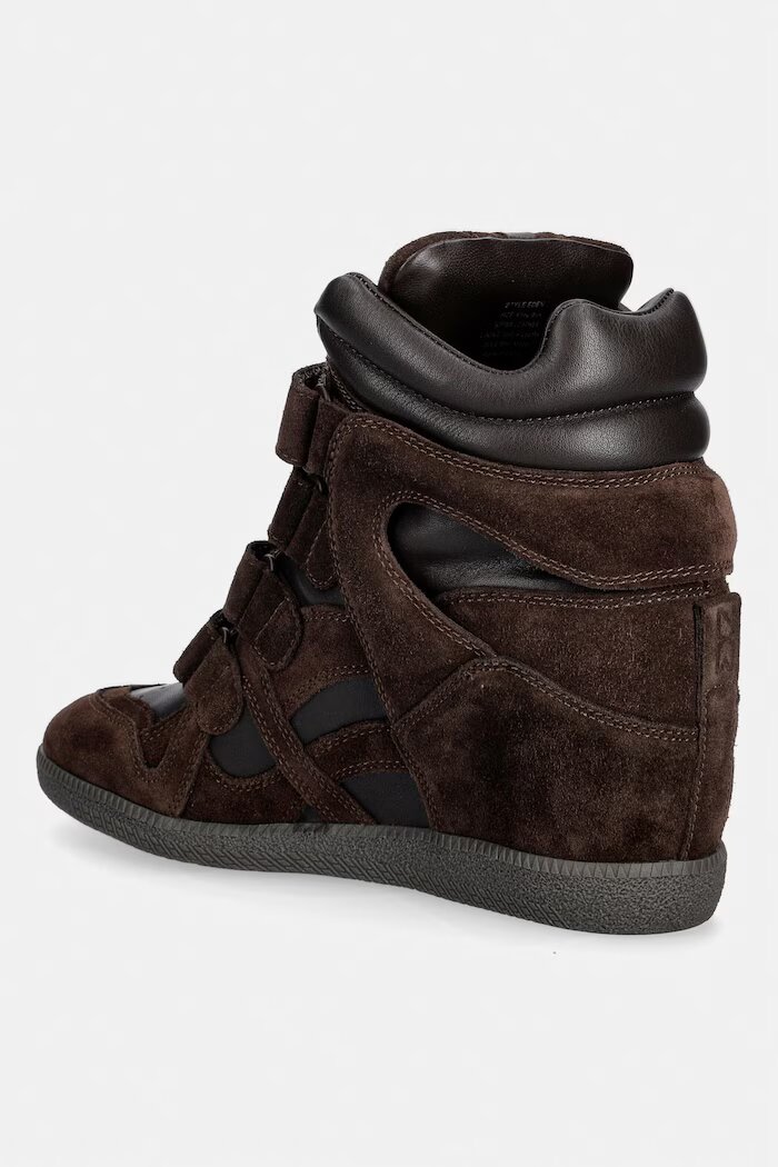 Nokwol EDEN маратонки дамски от кожа кафяви Brown Leather