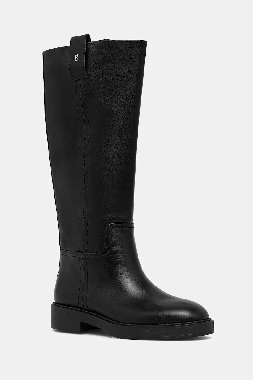 Nokwol Кожени ботуши Jose Black Leather
