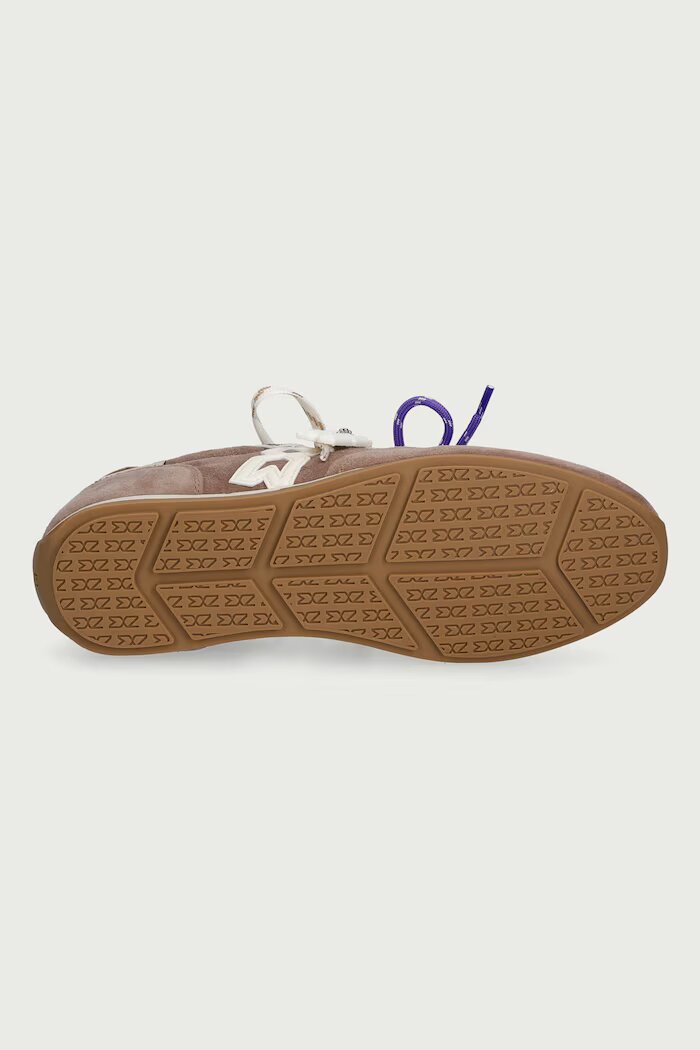 Nokwol Method Mushroom Suede маратонки дамски от кожа бежови Method Mushroom Suede