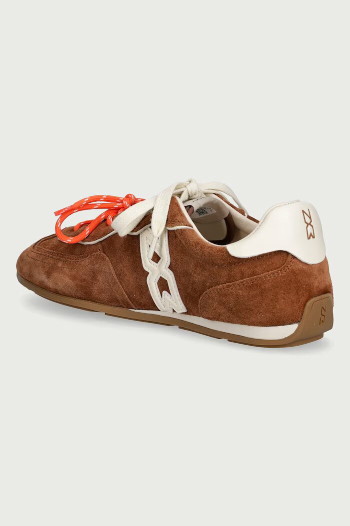 Nokwol Method Tan Suede маратонки дамски от кожа кафяви Method Tan Suede