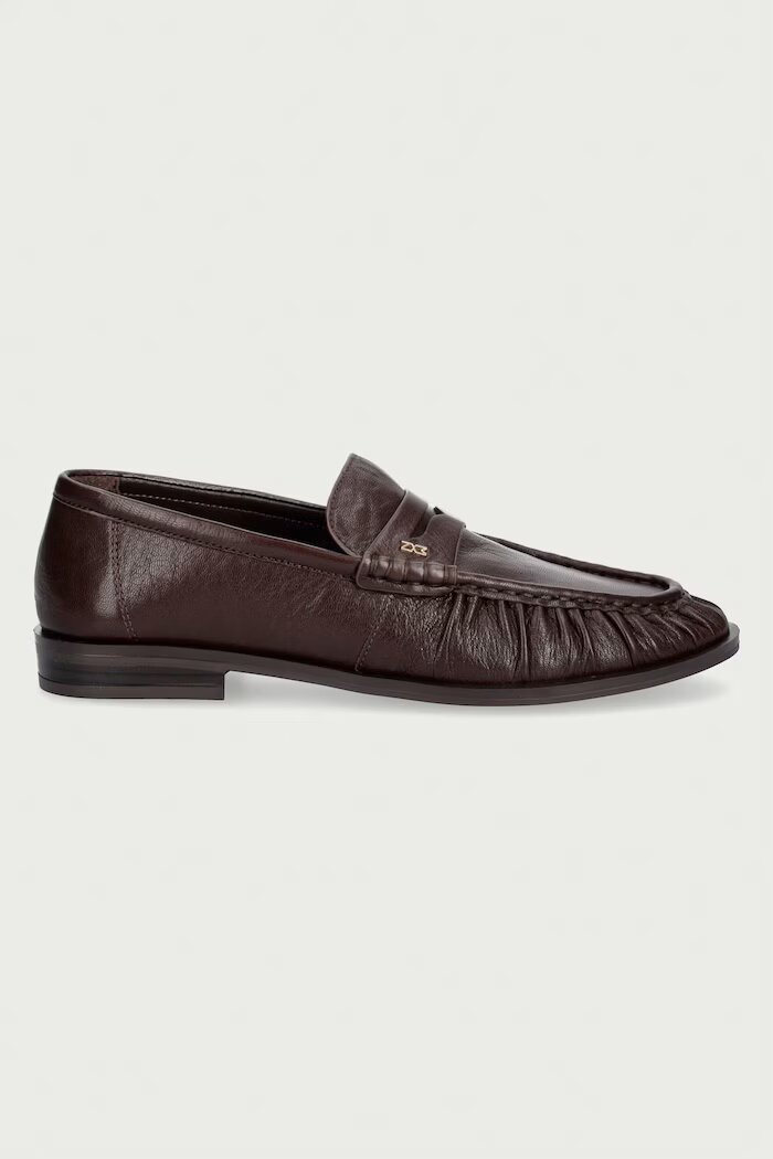 Nokwol мокасини дамски от кожа Haven Pine Cone Athena кафяви Haven Pine Cone Athena