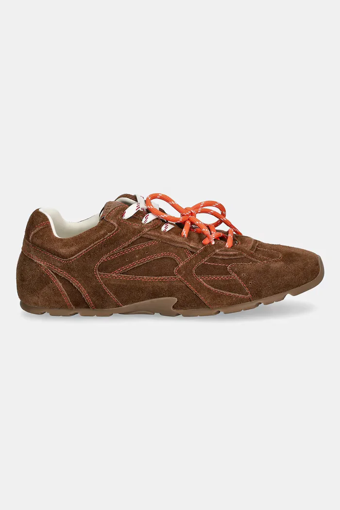 Nokwol Велурени маратонки Atlas Tan Suede в кафяво Atlas Tan Suede
