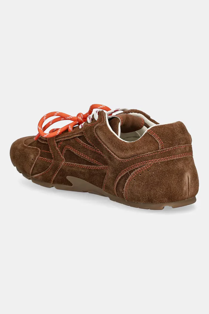 Nokwol Велурени маратонки Atlas Tan Suede в кафяво Atlas Tan Suede