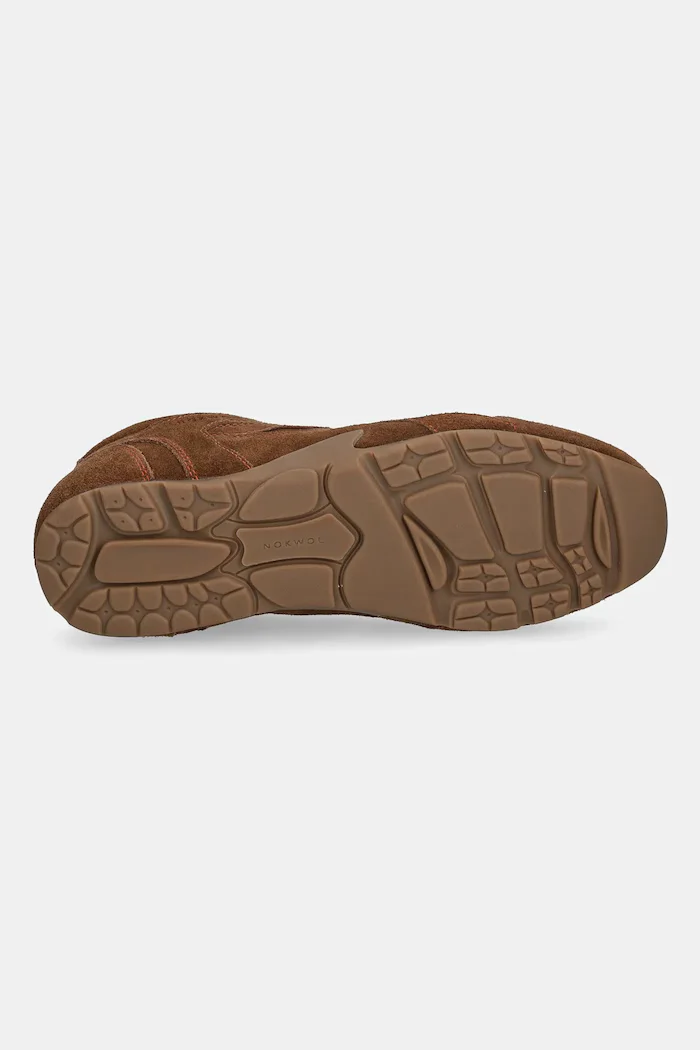 Nokwol Велурени маратонки Atlas Tan Suede в кафяво Atlas Tan Suede
