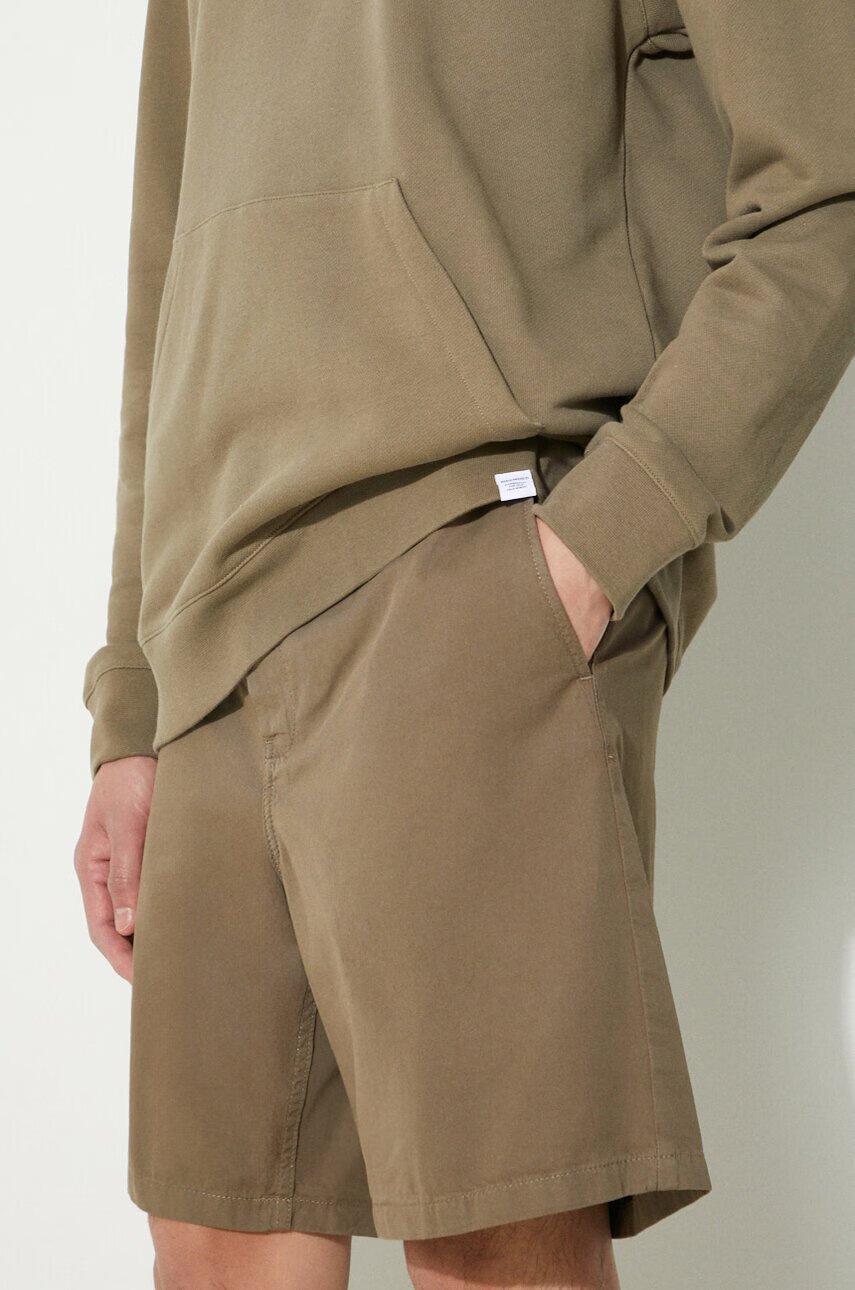 Norse Projects Памучен къс панталон Aros Regular Organic
