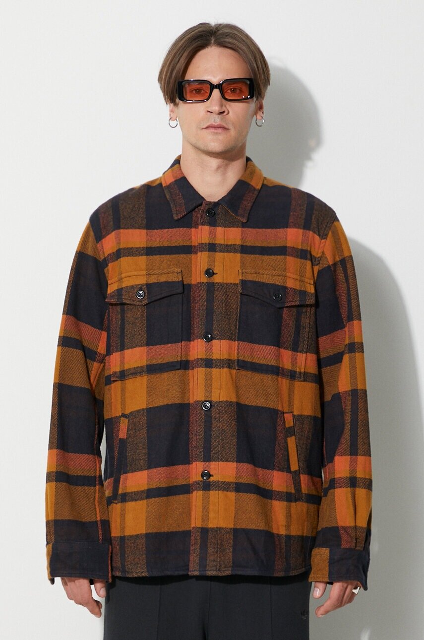 Norse Projects Памучна риза Julian Organic Heavy Twill Overshirt