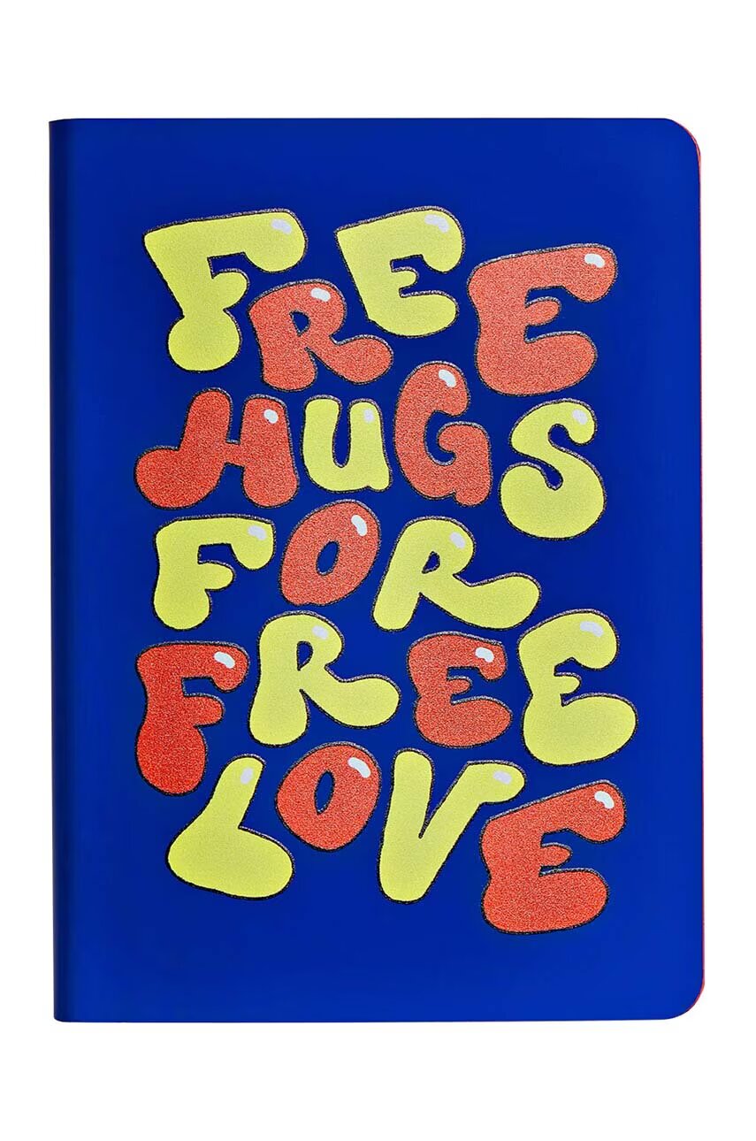 Nuuna Тефтер Free Hugs by Jan Paul Müller S