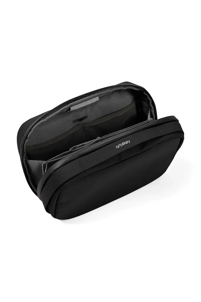 Orbitkey 2в1 органайзер за пътуване Tech Pouch 23 x 14 x 8 cm в черно