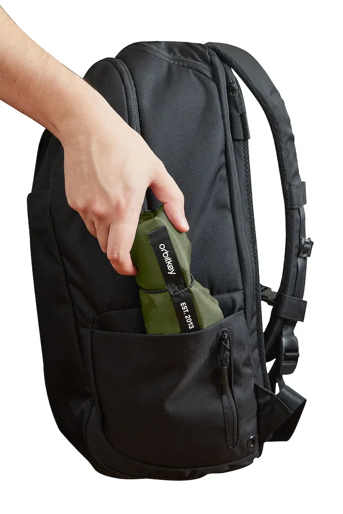 Orbitkey Пазарска чанта в зелено