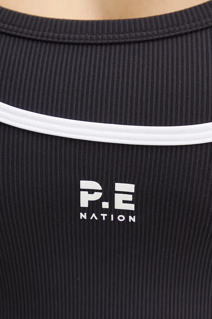 P.E Nation Топ за трениране дамски Forward черен 243W134