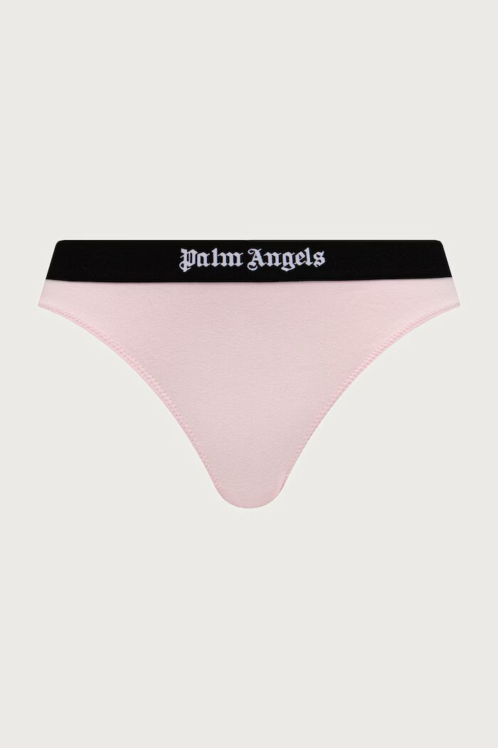 Palm Angels бикини дамски от памук с еластан 6 броя розови PLA1UWBT02SX