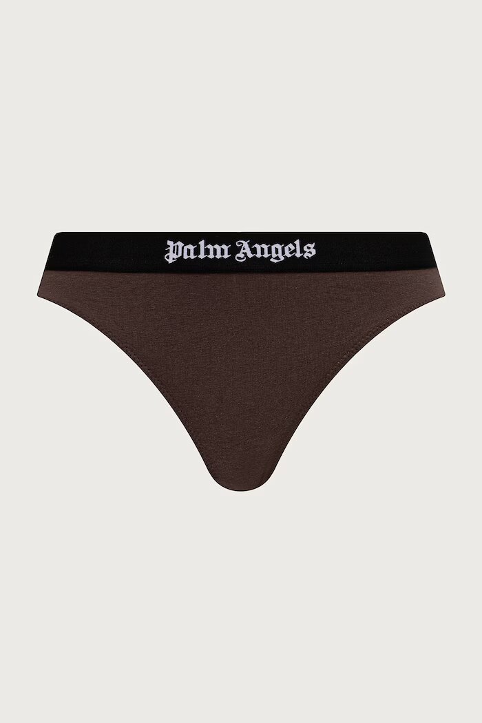 Palm Angels бикини дамски от памук с еластан 6 броя розови PLA1UWBT02SX