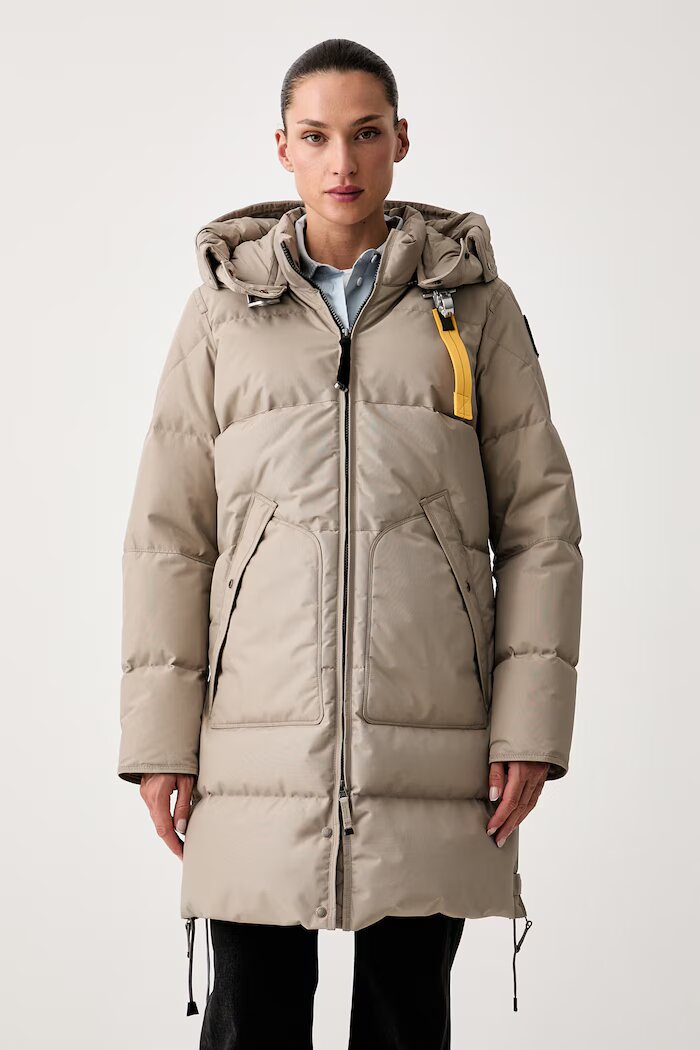 Parajumpers пухено яке дамско LONG BEAR бежово PWJKMA330776