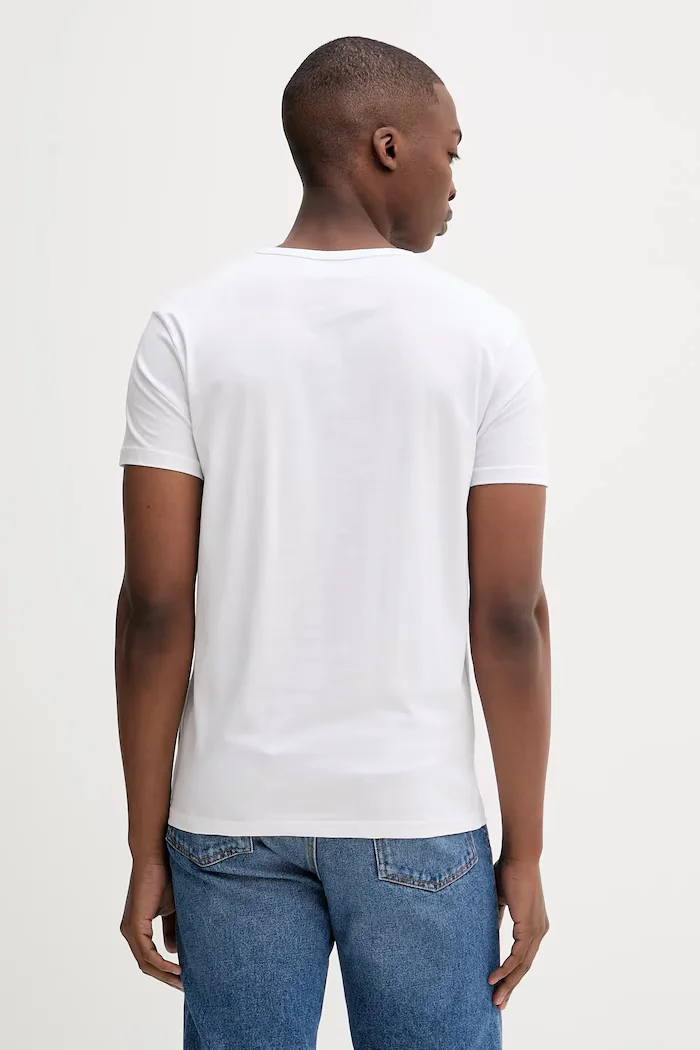 Paul Smith Памучна тениска (3 броя) в черно с меланжов десен M1A-389-M3PK