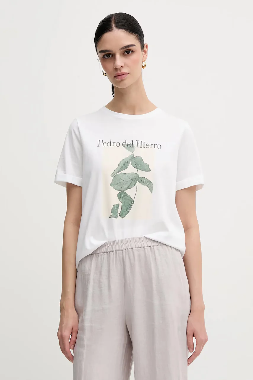 Pedro del Hierro Памучна тениска