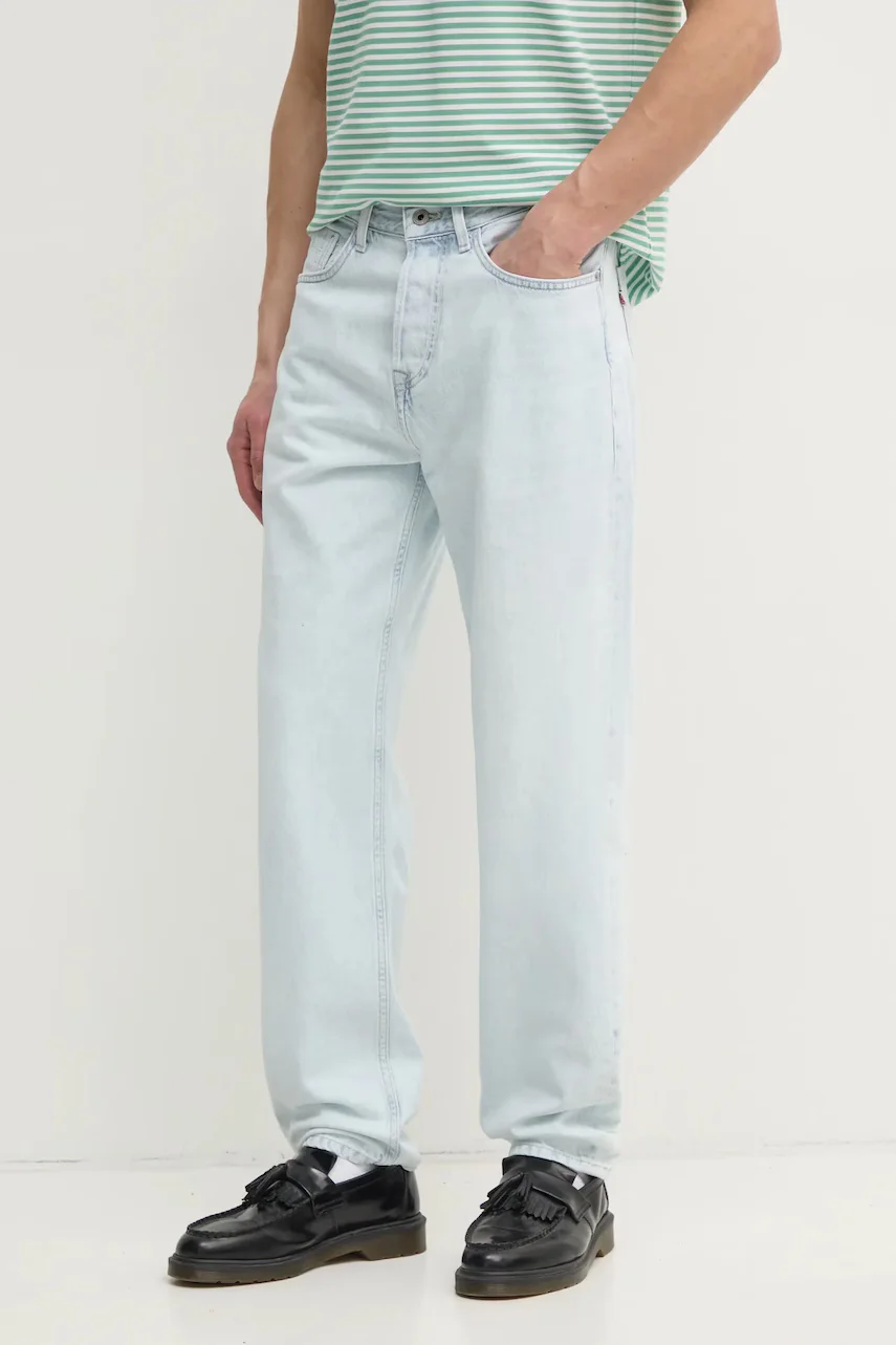 Pepe Jeans Дънки LOOSE JEANS INFUSED WHITE