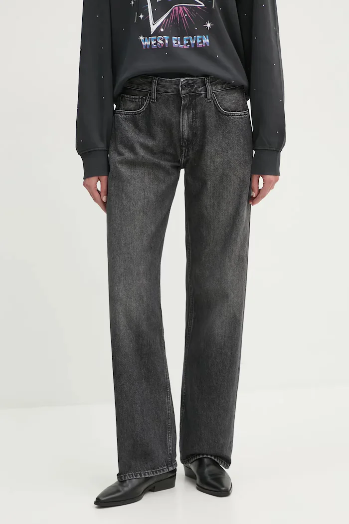 Pepe Jeans Дънки LOOSE ST JEANS LW NICKY с висока талия PL204902XM8