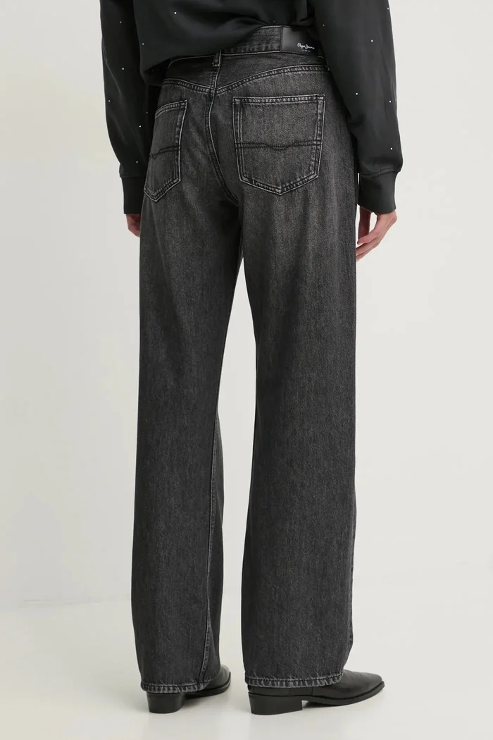 Pepe Jeans Дънки LOOSE ST JEANS LW NICKY с висока талия PL204902XM8
