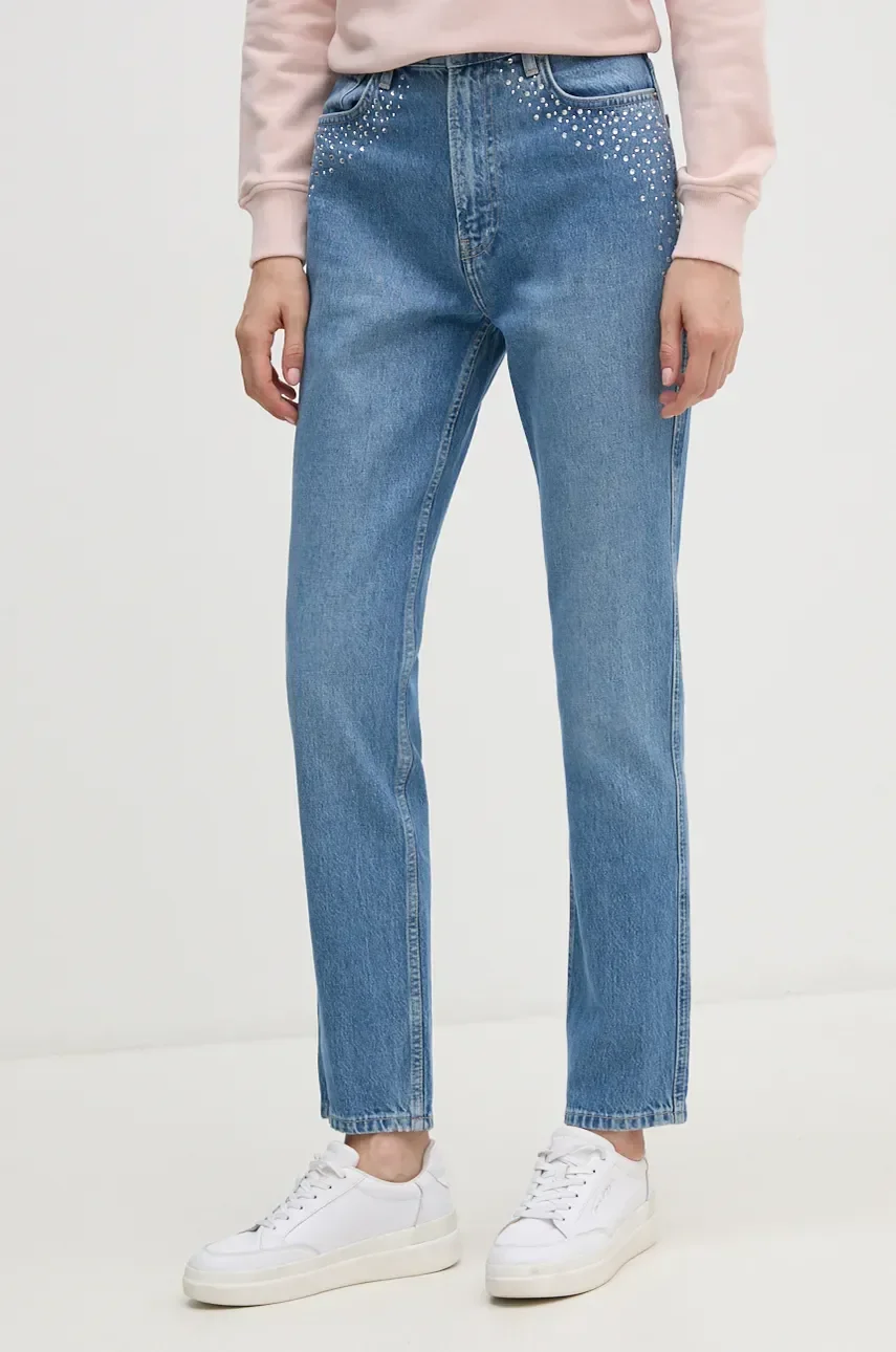 Pepe Jeans Дънки SLIM JEANS UHW SPARKLE