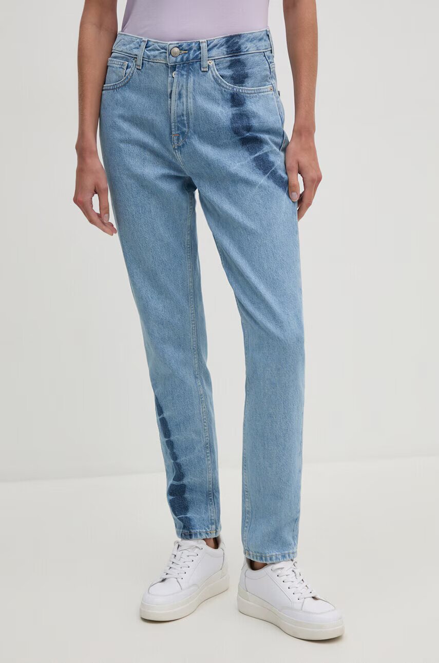 Pepe Jeans Дънки TAPERED JEANS HW TIE DYE