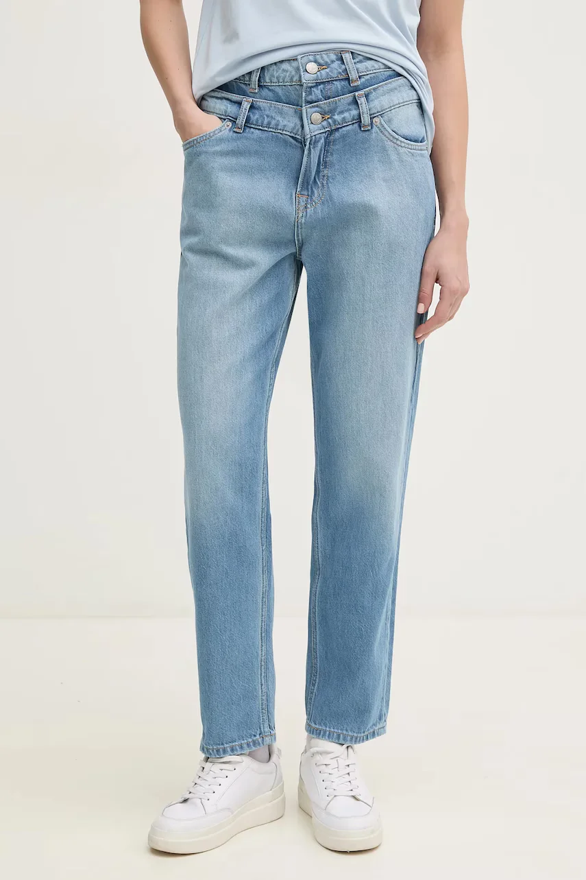 Pepe Jeans Дънки TAPERED JEANS UHW DOUBLE