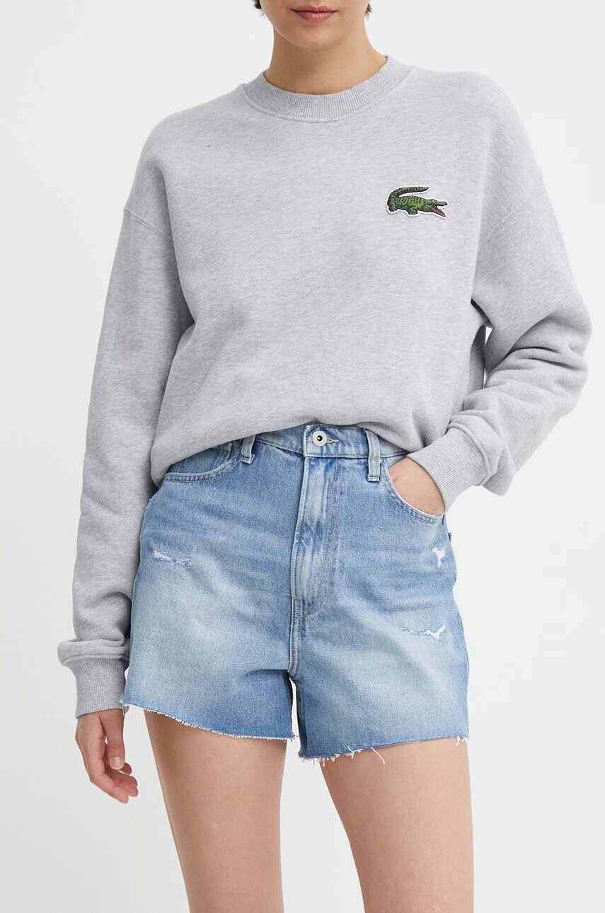 Pepe Jeans Дънков къс панталон A-LINE SHORT UHW