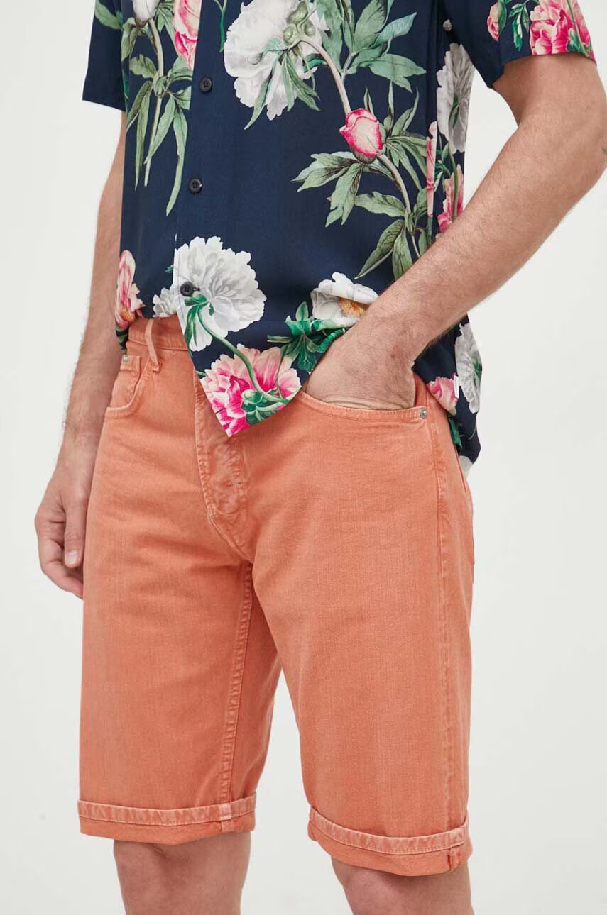 Pepe Jeans Дънков къс панталон Callen