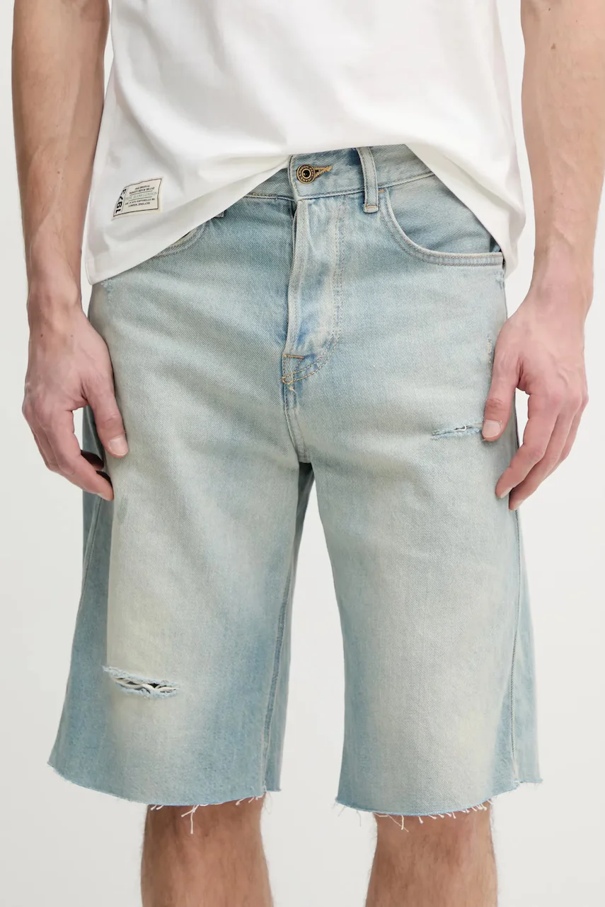 Pepe Jeans Дънков къс панталон от памук BERMUDA SHORT TINT