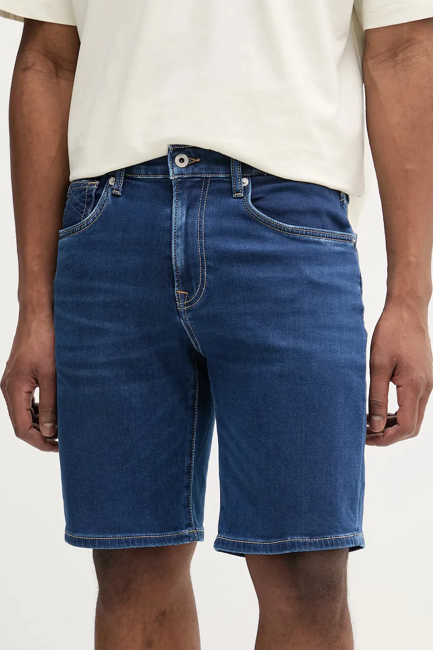 Pepe Jeans Дънков къс панталон RELAXED GYMDIGO SHORT CALLEN