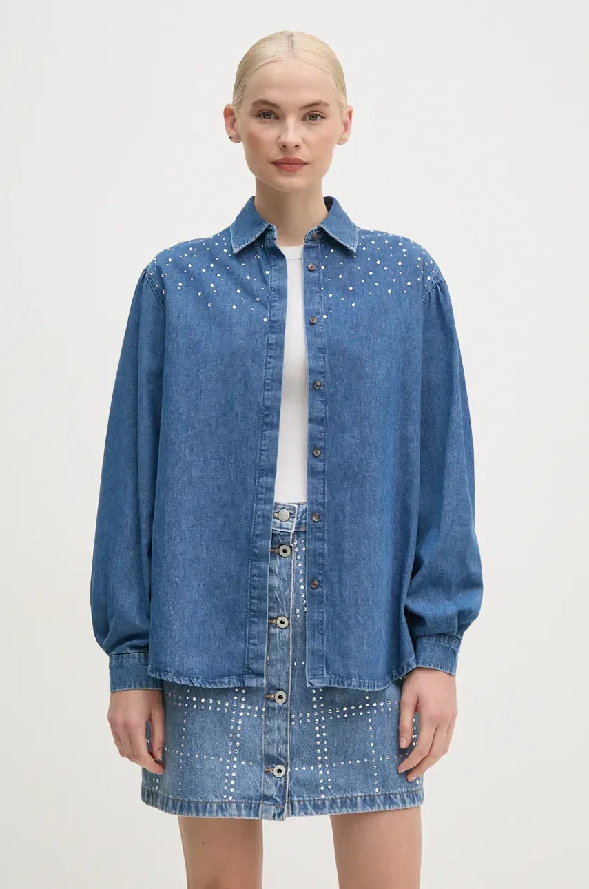Pepe Jeans Дънкова риза CHARLIE SPARKLE