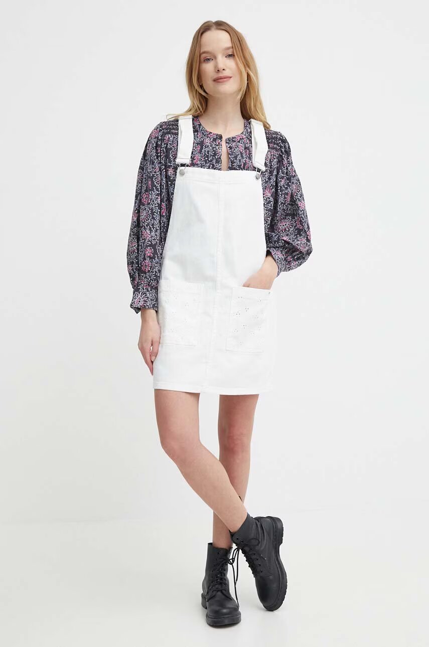 Pepe Jeans Дънкова рокля VESTA ANGLAISE
