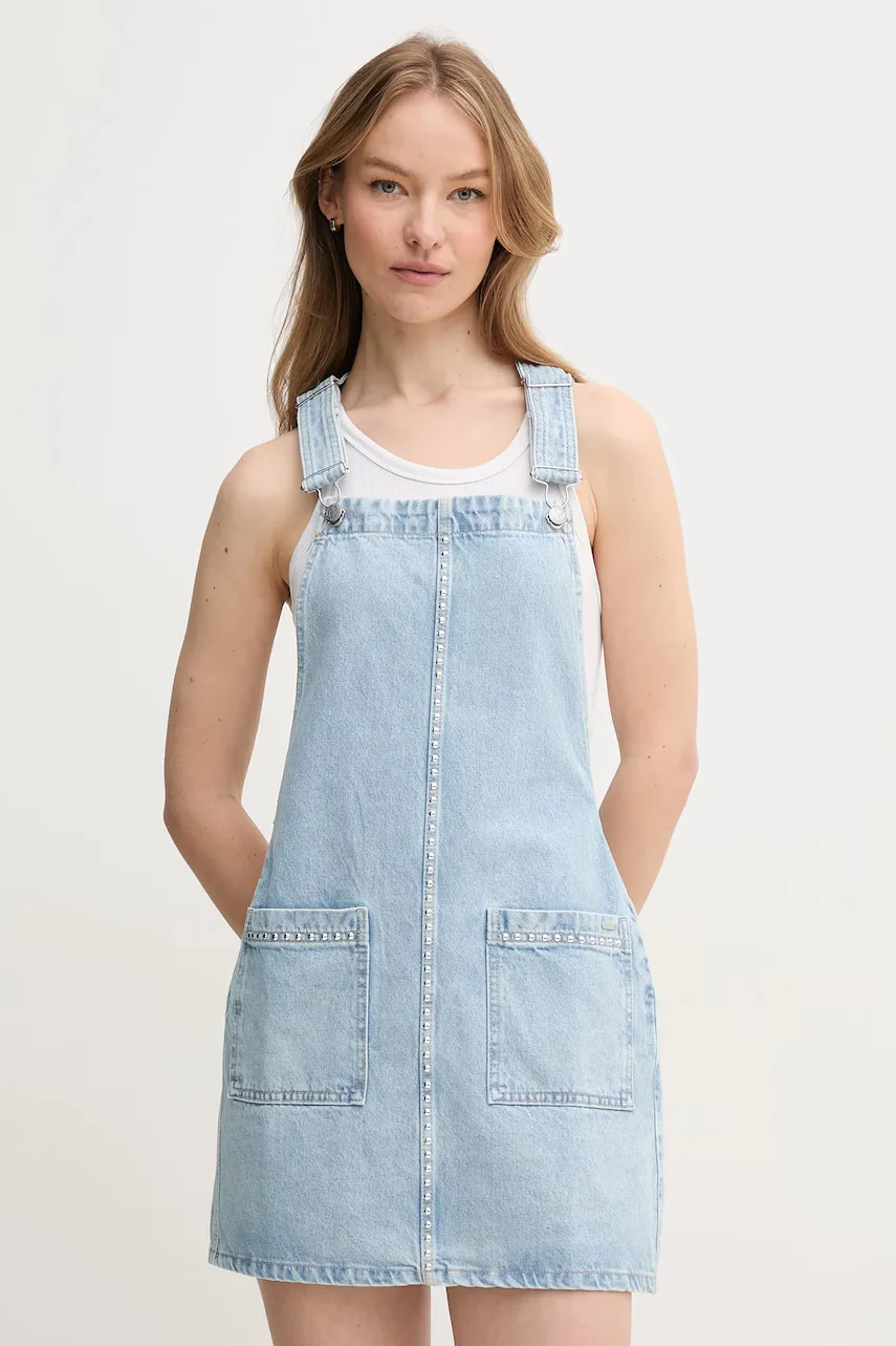 Pepe Jeans Дънкова рокля VESTA STUD