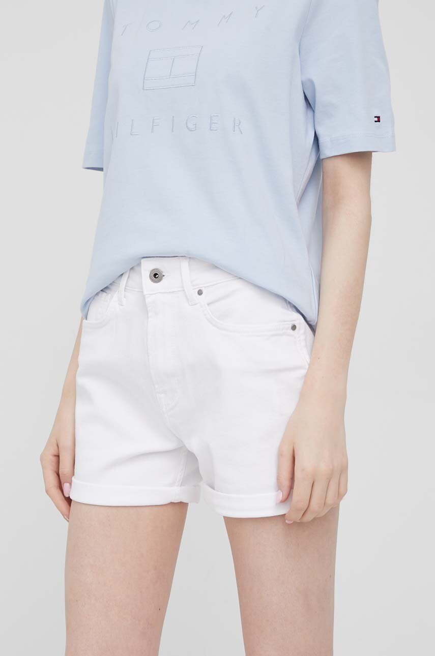 Pepe Jeans Дънкови къси панталони Mary Short