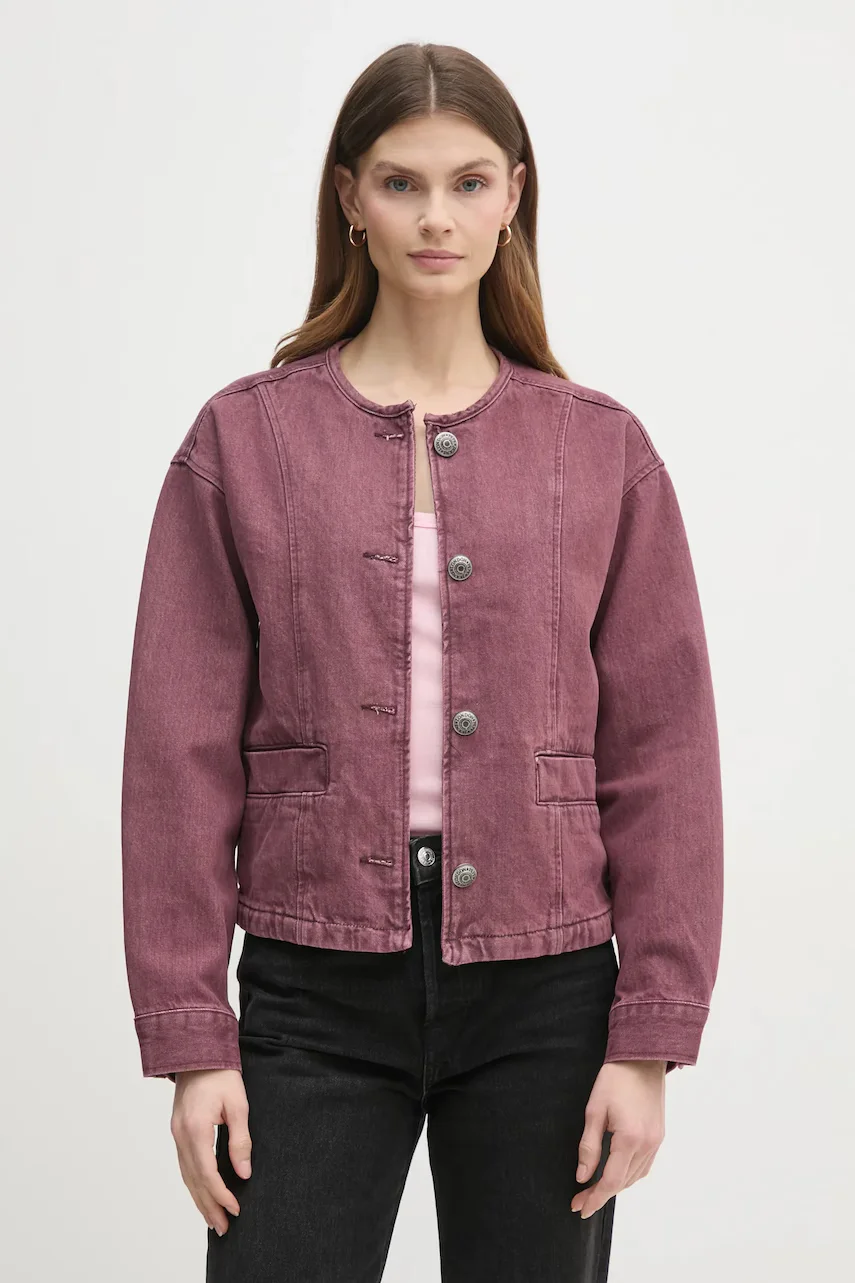 Pepe Jeans Дънково яке DAENA BERRY