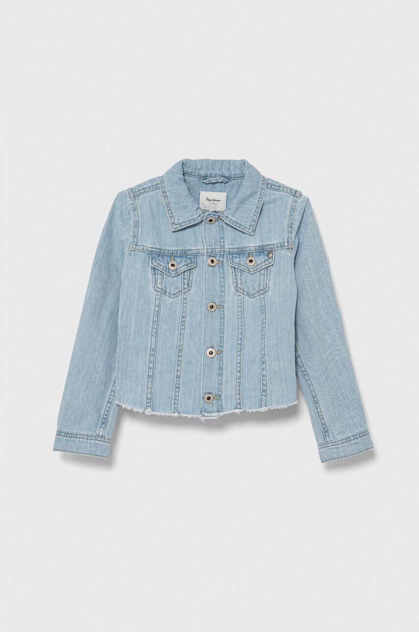 Pepe Jeans Дънково яке от памук ISA JACKET JR