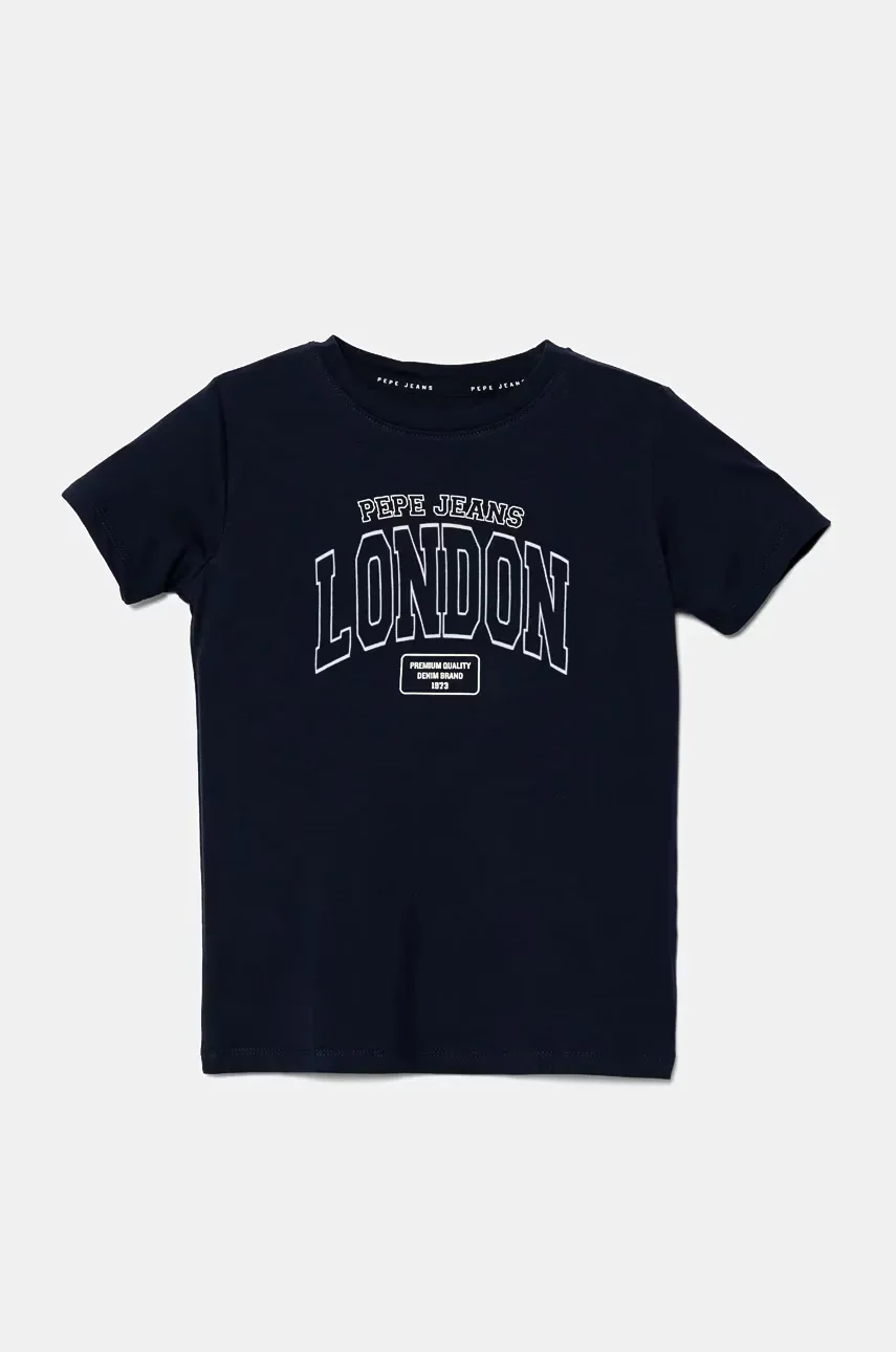 Pepe Jeans Детска памучна тениска BALEY