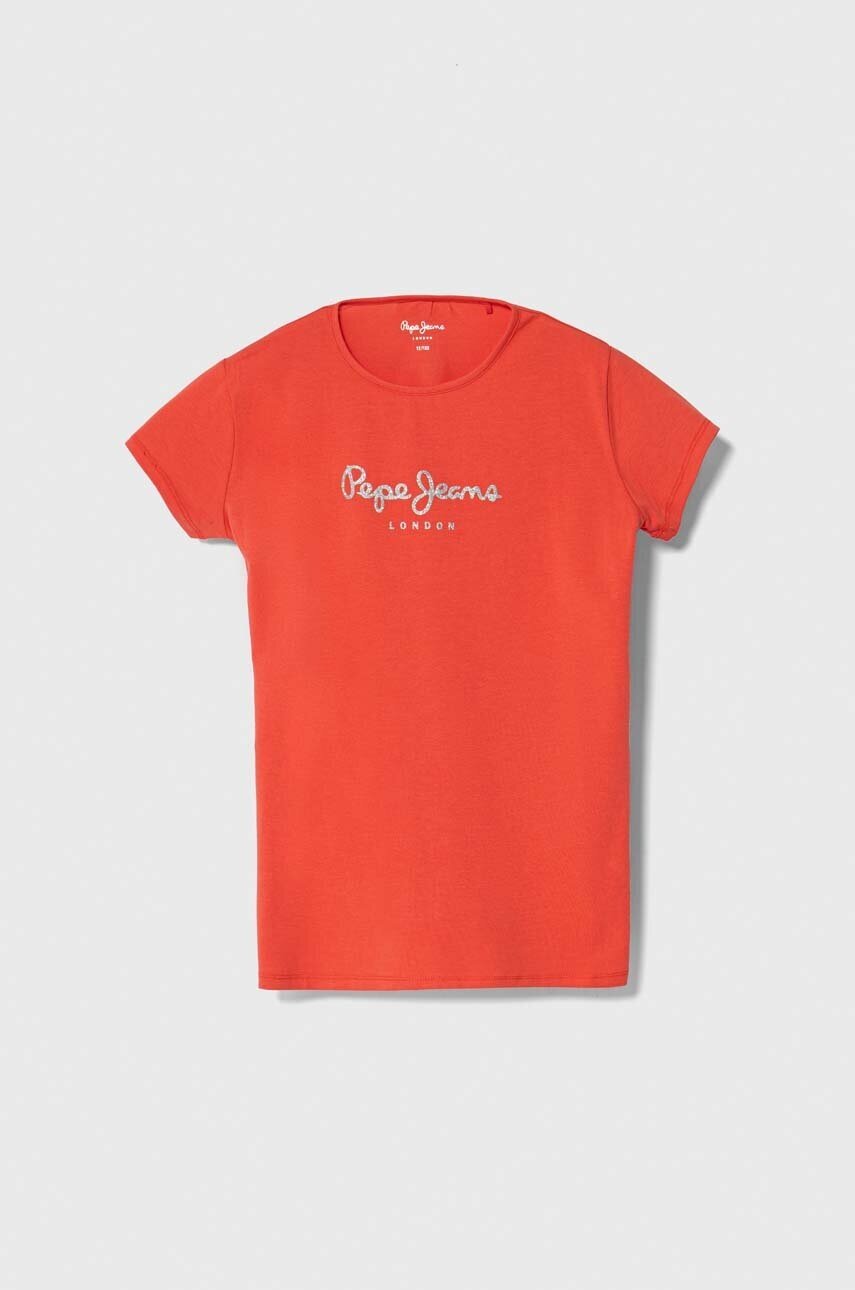 Pepe Jeans Детска тениска HANA GLITTER