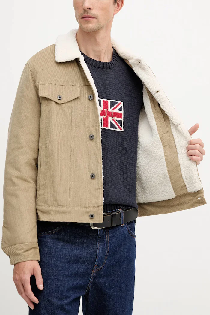 Pepe Jeans Джинсово яке в зелено преходен модел PM4027185