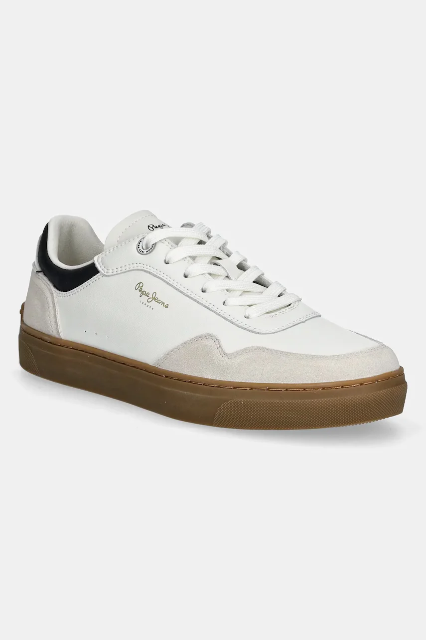 Pepe Jeans Кожени маратонки CAMDEN COLLAR M
