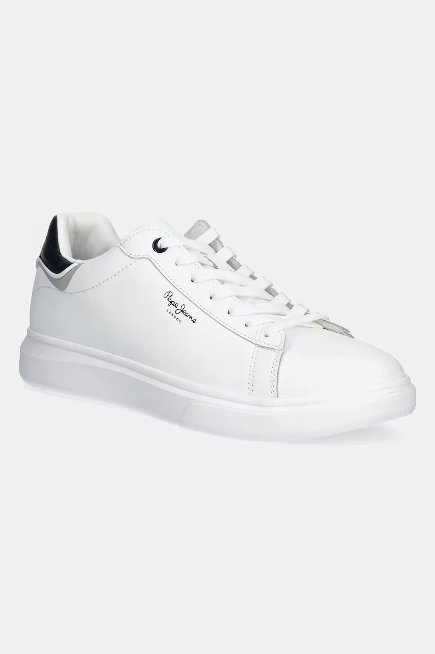 Pepe Jeans Кожени маратонки EATON ONE M