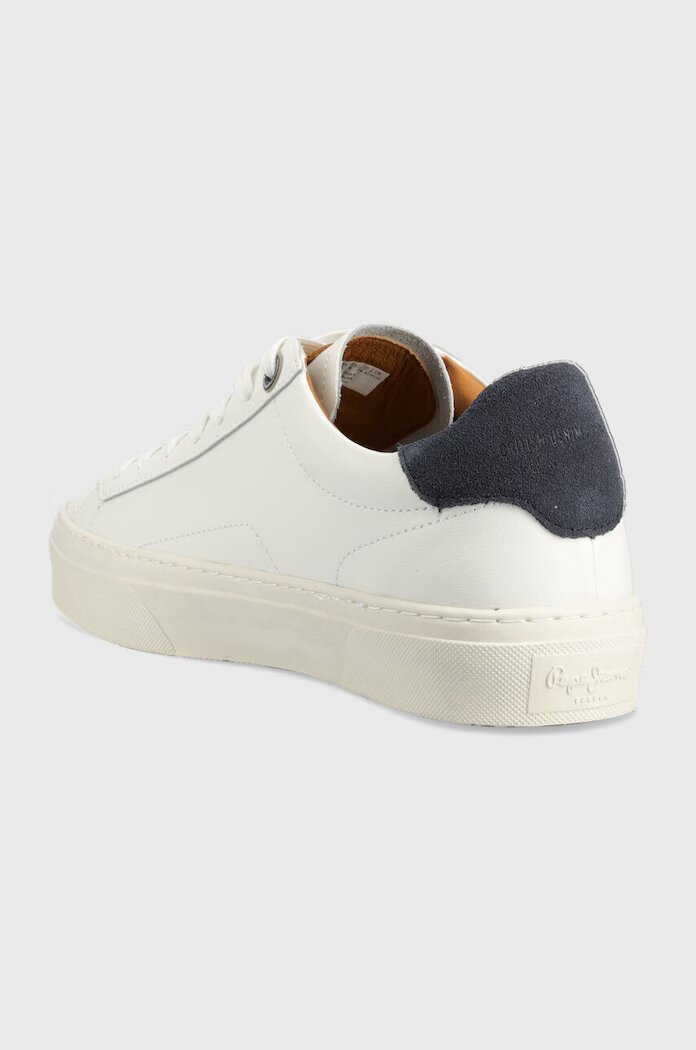 Pepe Jeans Кожени маратонки YOGI дамски в черно зимен модел PL402317 4937451