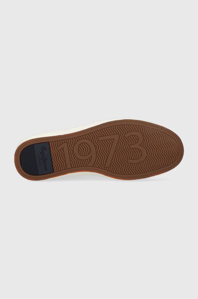Pepe Jeans Кожени маратонки YOGI дамски в черно зимен модел PL402317 4937451