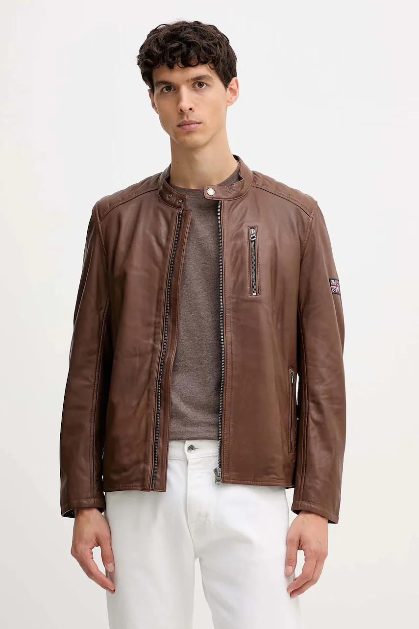Pepe Jeans Кожено яке
